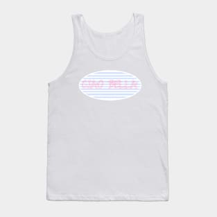 Ciao Bella - 2021 pink and blue design Tank Top